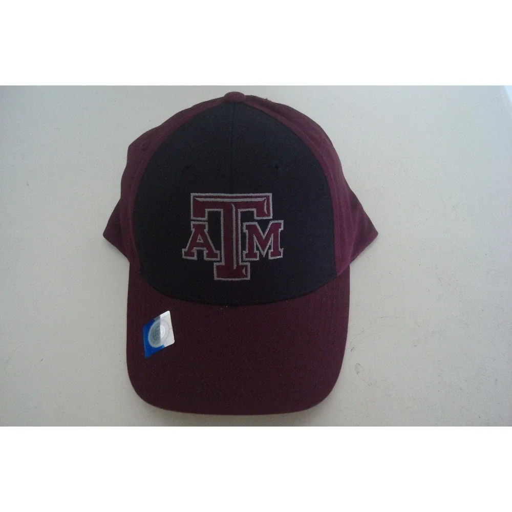 TEXAS A&M AGGIES Strapback BEACH GOLF‎ DEADSTOCK HAT CAP VINTAGE H2